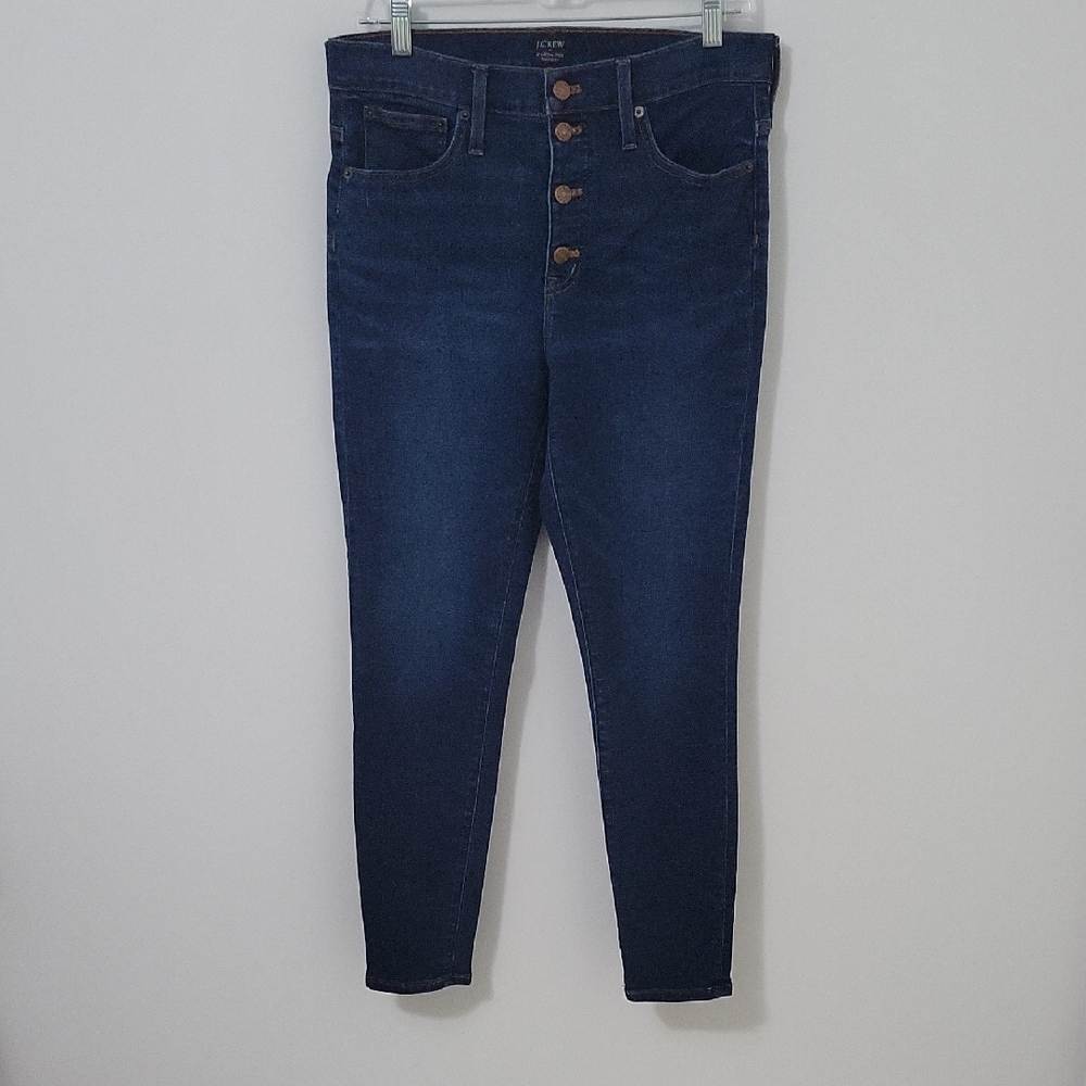 J. Crew 10" High Rise Skinny Jeans, Size 30